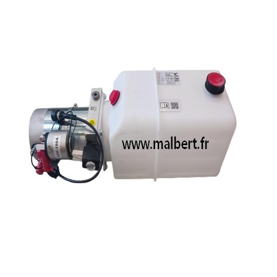 Pompe hydraulique 12V simplet effet réservoir 7L / 2.7cm3