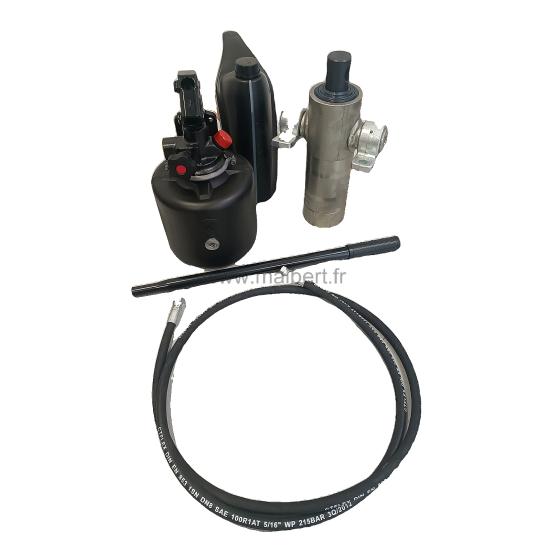 Kit hydraulique Benne avec Pompe manuelle