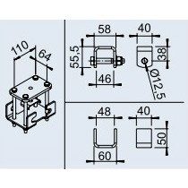 Garde-boue arrière Yamaha WR 450 F 2012-2015 (WR450F) (1DX-21610-00