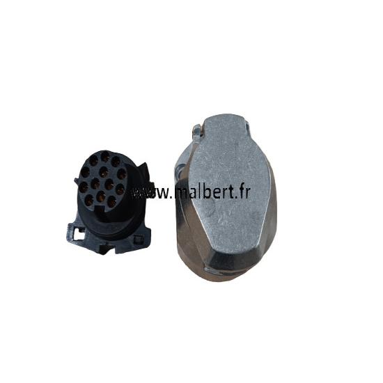 Socle femelle métal 13 broches
